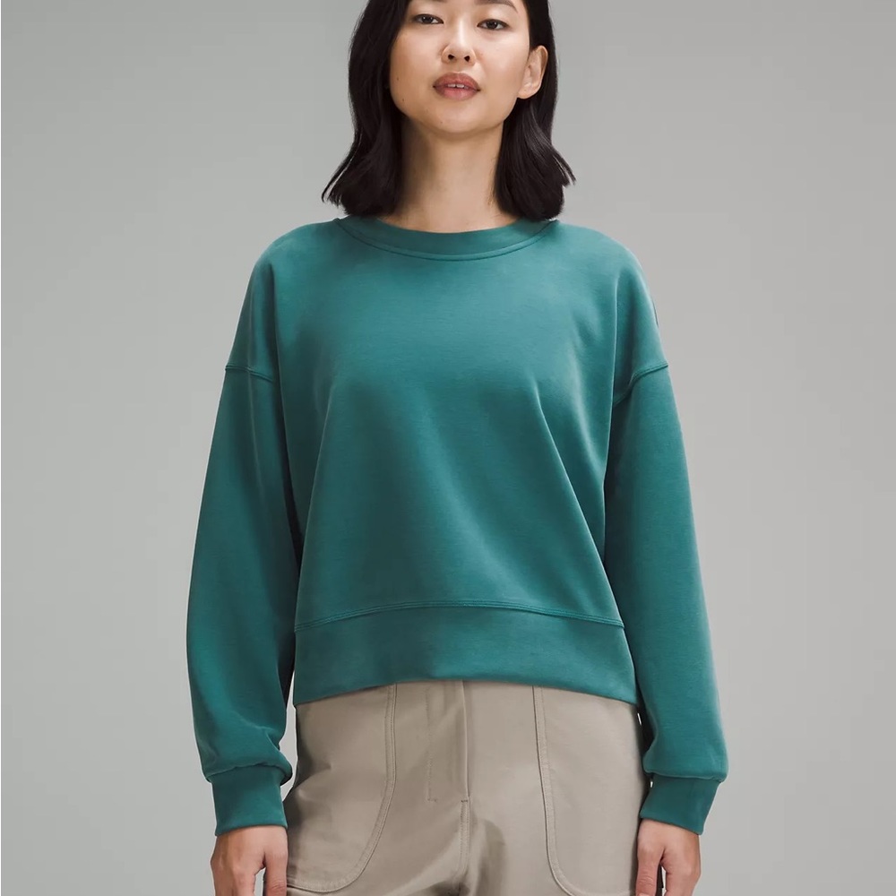 Softstreme Perfectly Oversized Cropped Crew Lululemon